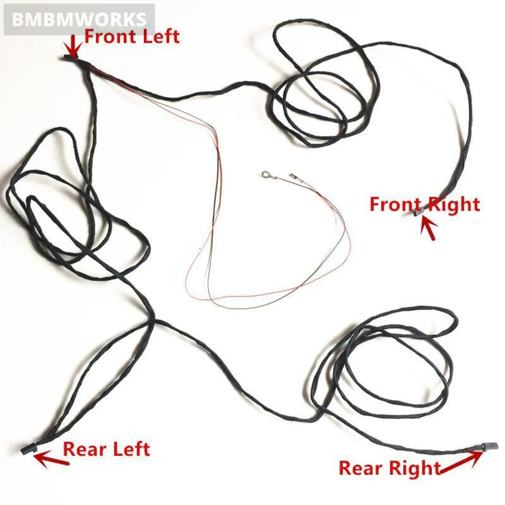 Led Footwell Light Cable Bracket Lamp Holder Vw Passat B6 B7 Jetta Golf 6 Mk6