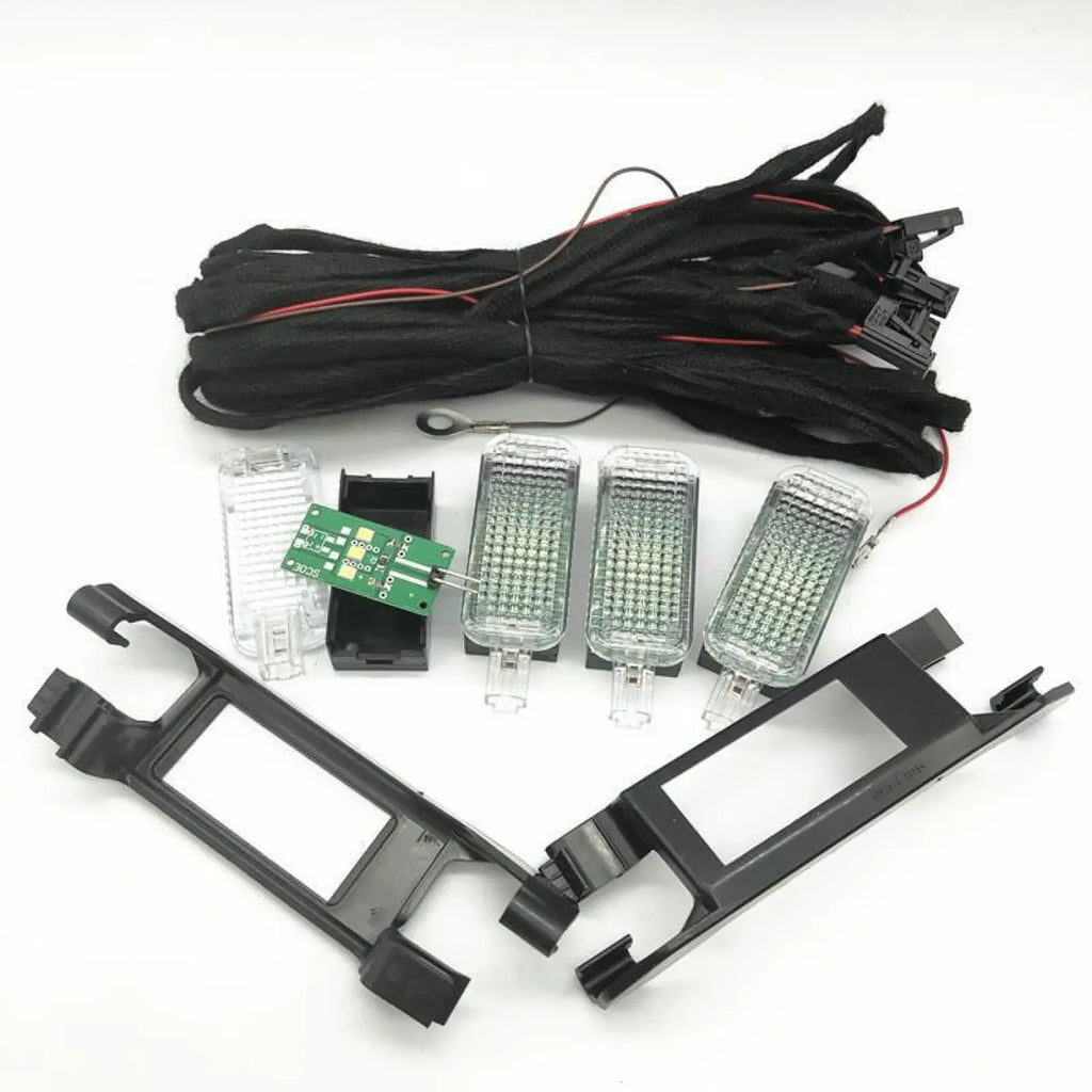 Led Footwell Light Cable Bracket Lamp Holder Vw Passat B6 B7 Jetta Golf 6 Mk6