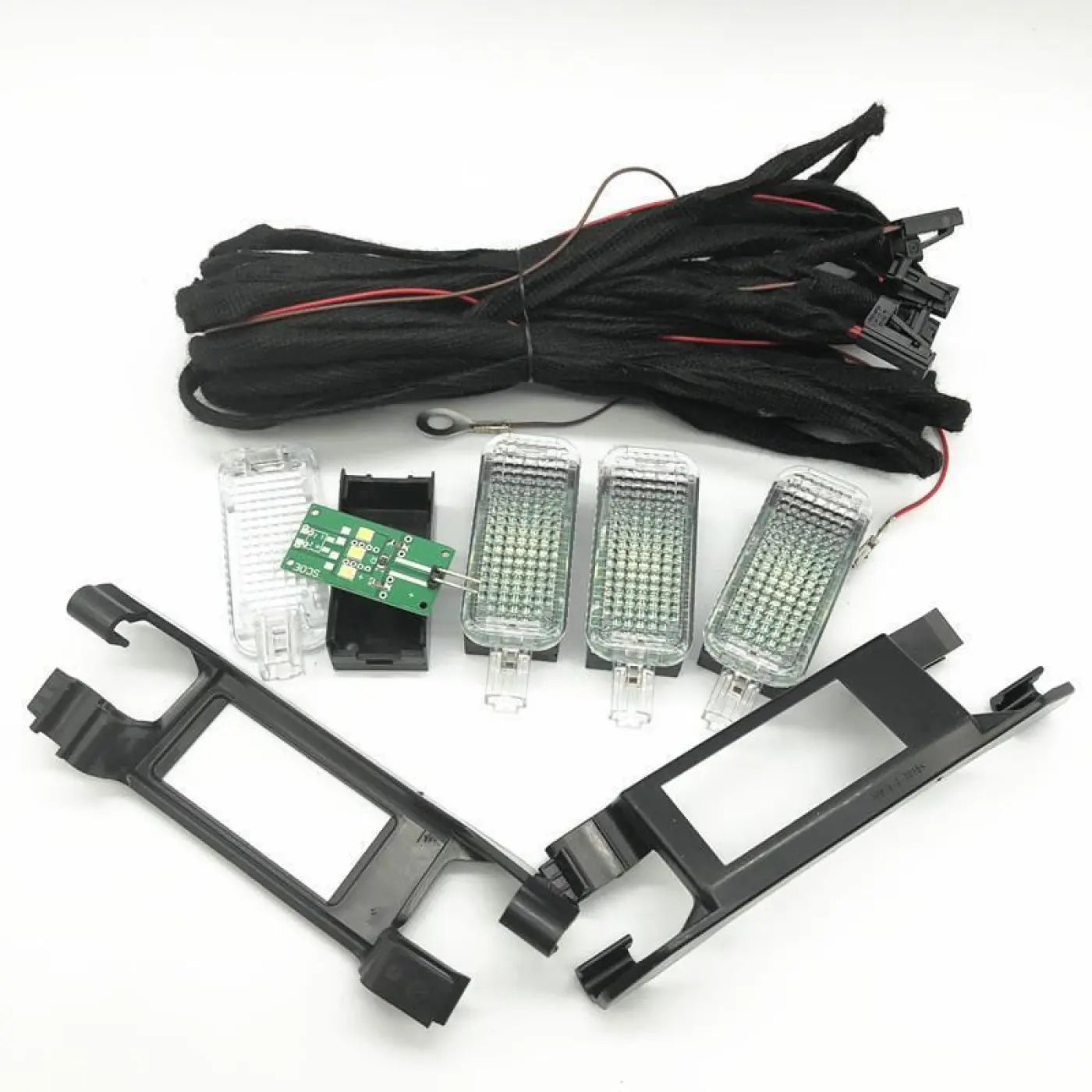 Led Footwell Light Cable Bracket Lamp Holder Vw Passat B6 B7 Jetta Golf 6 Mk6