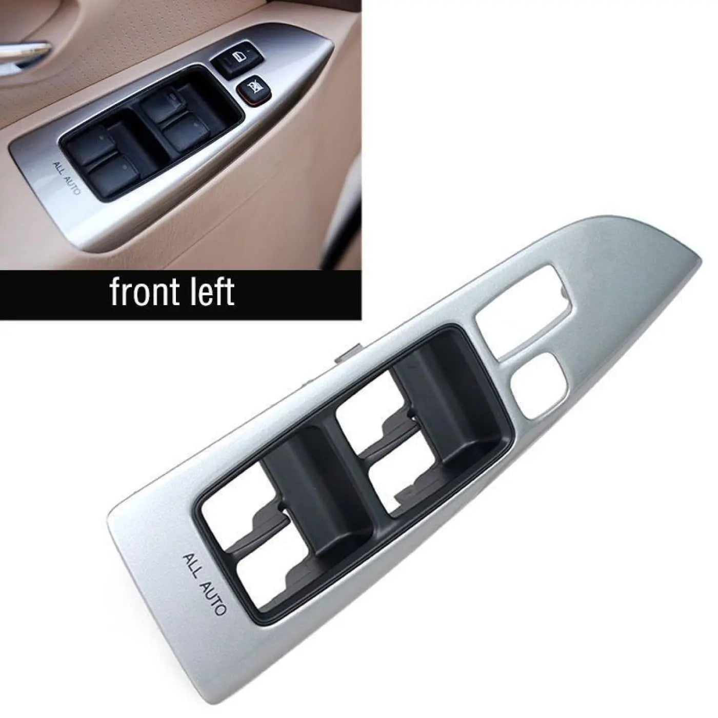Left Front Window Armrest Switch Panel Cover Toyota Land Cruiser Prado Lc120