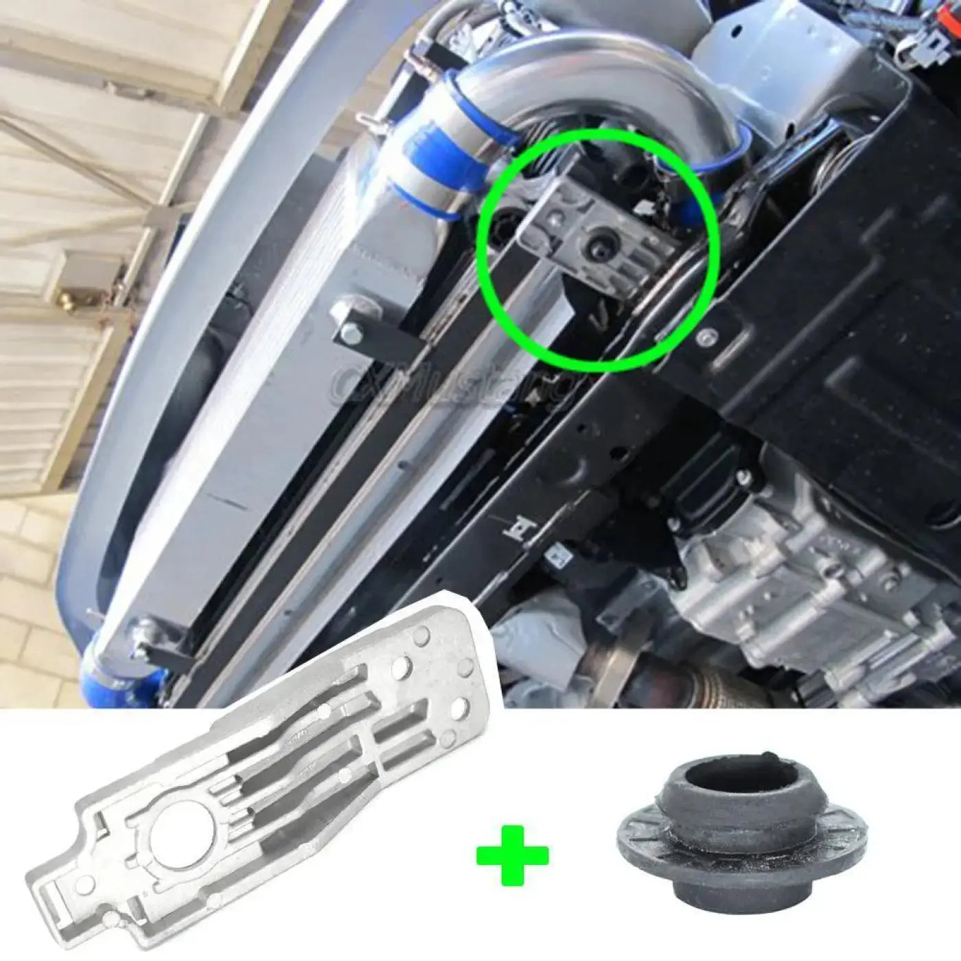 Lower Radiator Mount Rubber Bracket Opel Insignia A Mk1 Chevrolet Impala Malibu