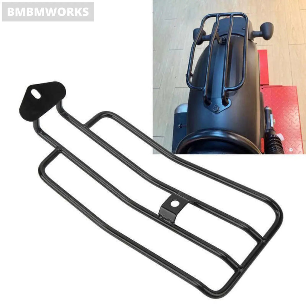 Luggage Black Shelf Rear Cargo Rack Carrier Metal Honda Cmx300 300 500 2017-2022