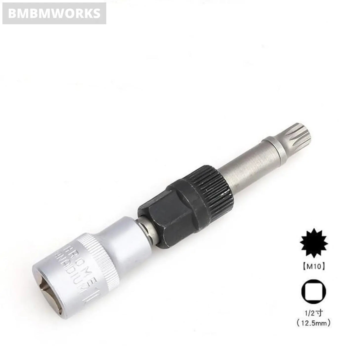 M10 Alternator Pulley Disc Remover Wrench Tool Bolt Socket