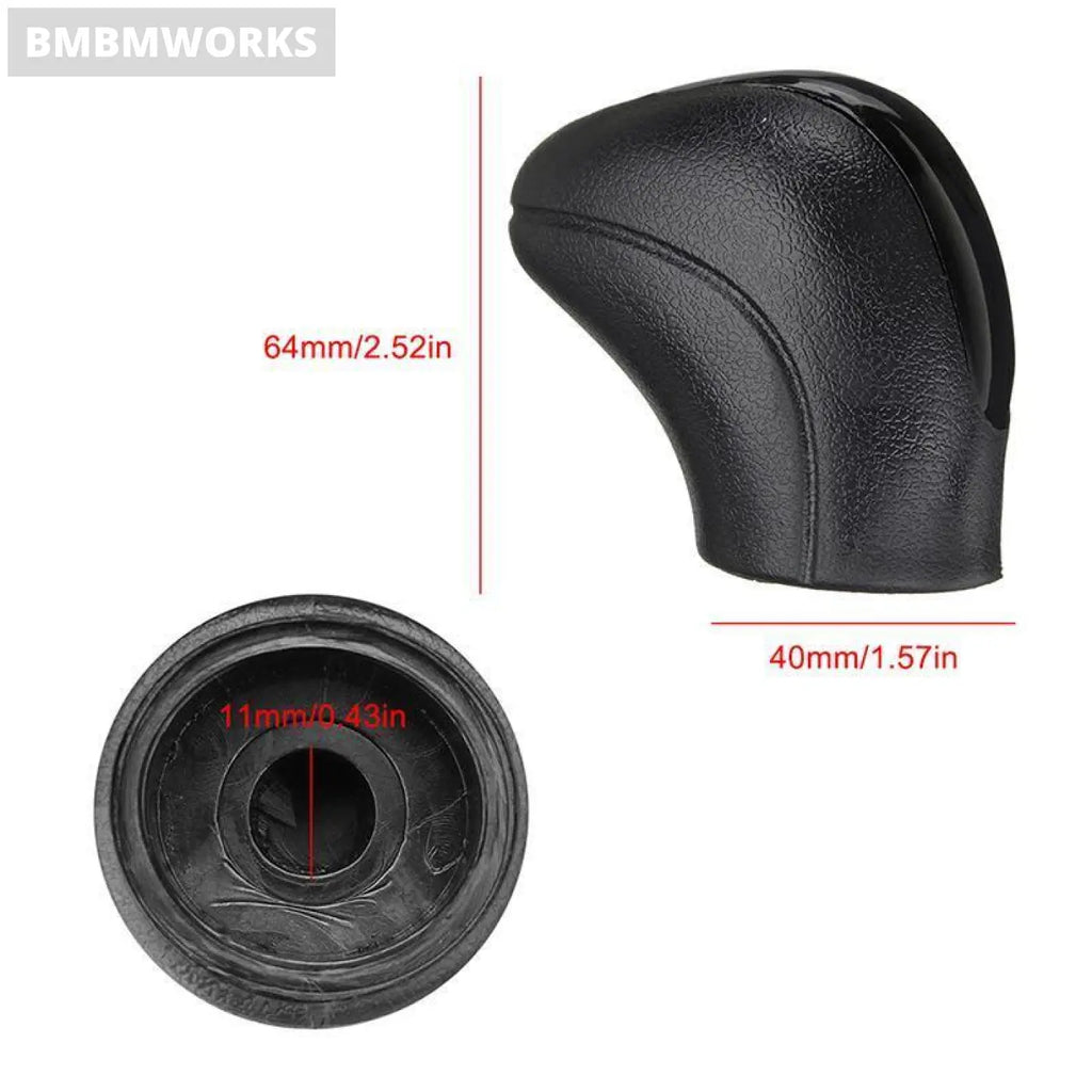 Manual Gear Shift Knob 6 Speed Black Mt Shifter Lever Stick Mercedes Volkswagen