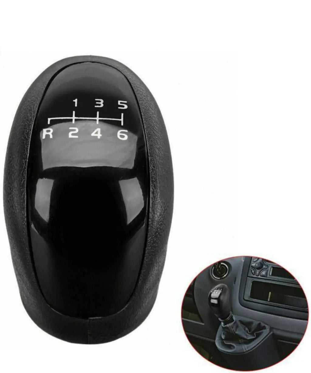 Manual Gear Shift Knob 6 Speed Black Mt Shifter Lever Stick Mercedes Volkswagen