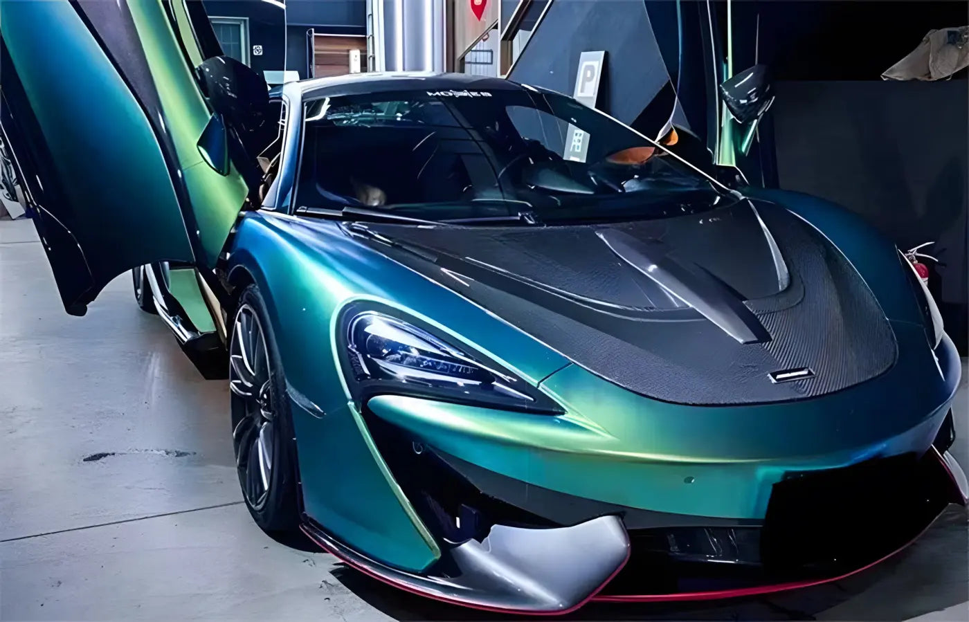 McLaren 540C/570S/570GT Carbon Fiber Automotive Hood Body Kit (2015-2018) Body Kits & Performance 4