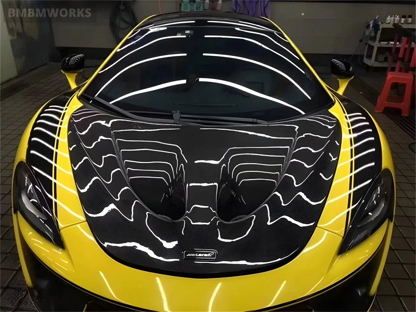 McLaren 540C/570S/570GT Carbon Fiber Engine Hood Body Kit Body Kits & Performance 4