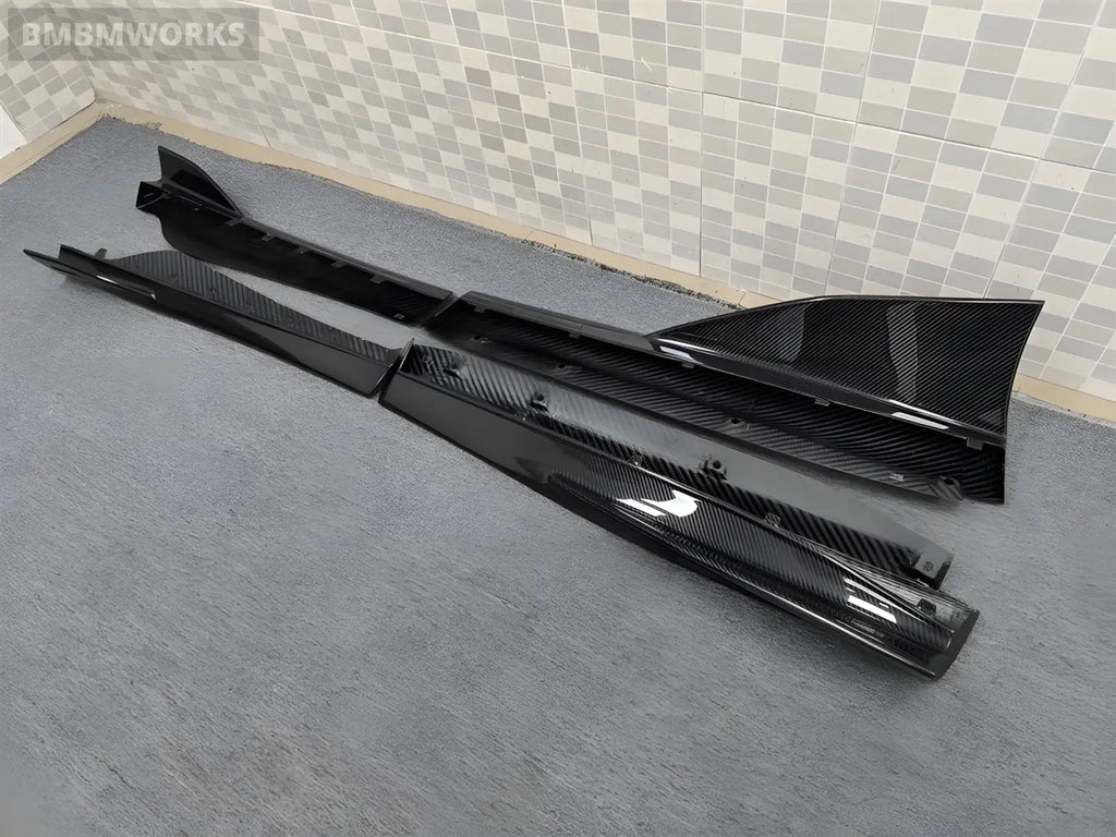 McLaren 540C/570S/570GT Upgrade – 600LT Style Carbon Fiber Side Skirt 4-Piece Body Kit Body Kits & Performance 4