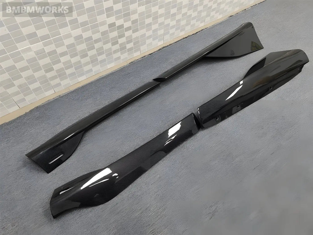 McLaren 540C/570S/570GT Upgrade – 600LT Style Carbon Fiber Side Skirt 4-Piece Body Kit Body Kits & Performance 4