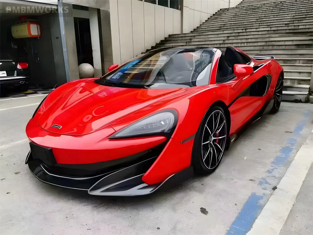 McLaren 540C/570S/570GT Upgrade – 600LT Style Carbon Fiber Side Skirt 4-Piece Body Kit Body Kits & Performance 4