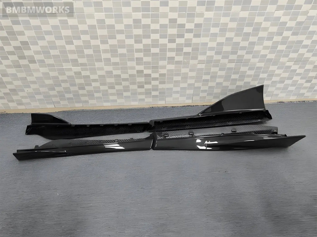 McLaren 540C/570S/570GT Upgrade – 600LT Style Carbon Fiber Side Skirt 4-Piece Body Kit Body Kits & Performance 4