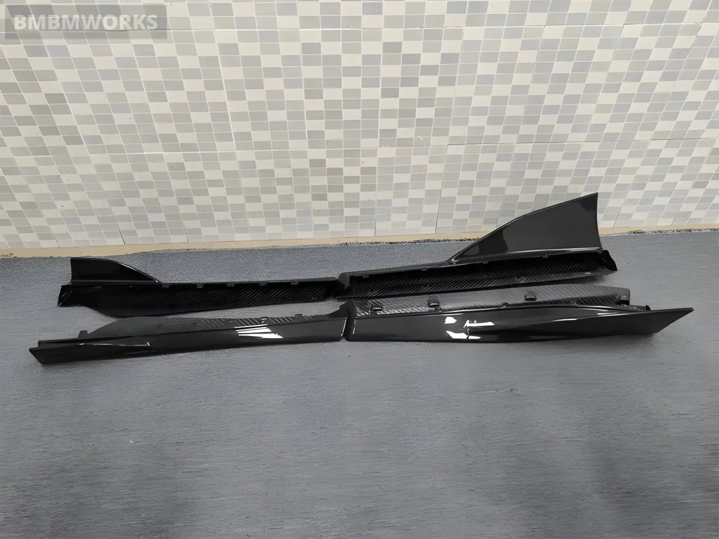 McLaren 540C/570S/570GT Upgrade – 600LT Style Carbon Fiber Side Skirt 4-Piece Body Kit Body Kits & Performance 4