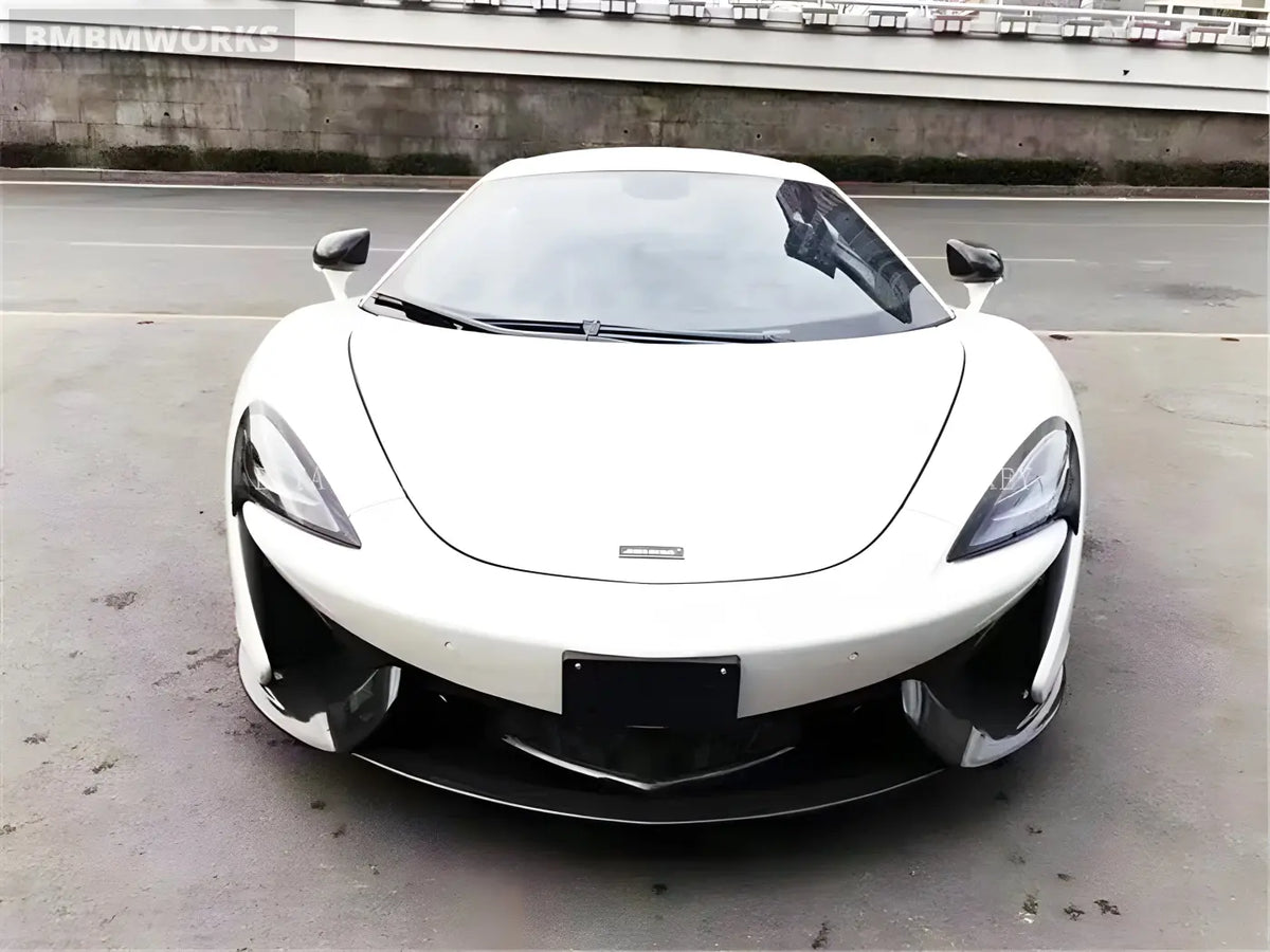 McLaren 540C/570S Carbon Fiber Front Bumper Lip Wrap Angle Front Skirt Body Kits & Performance 4