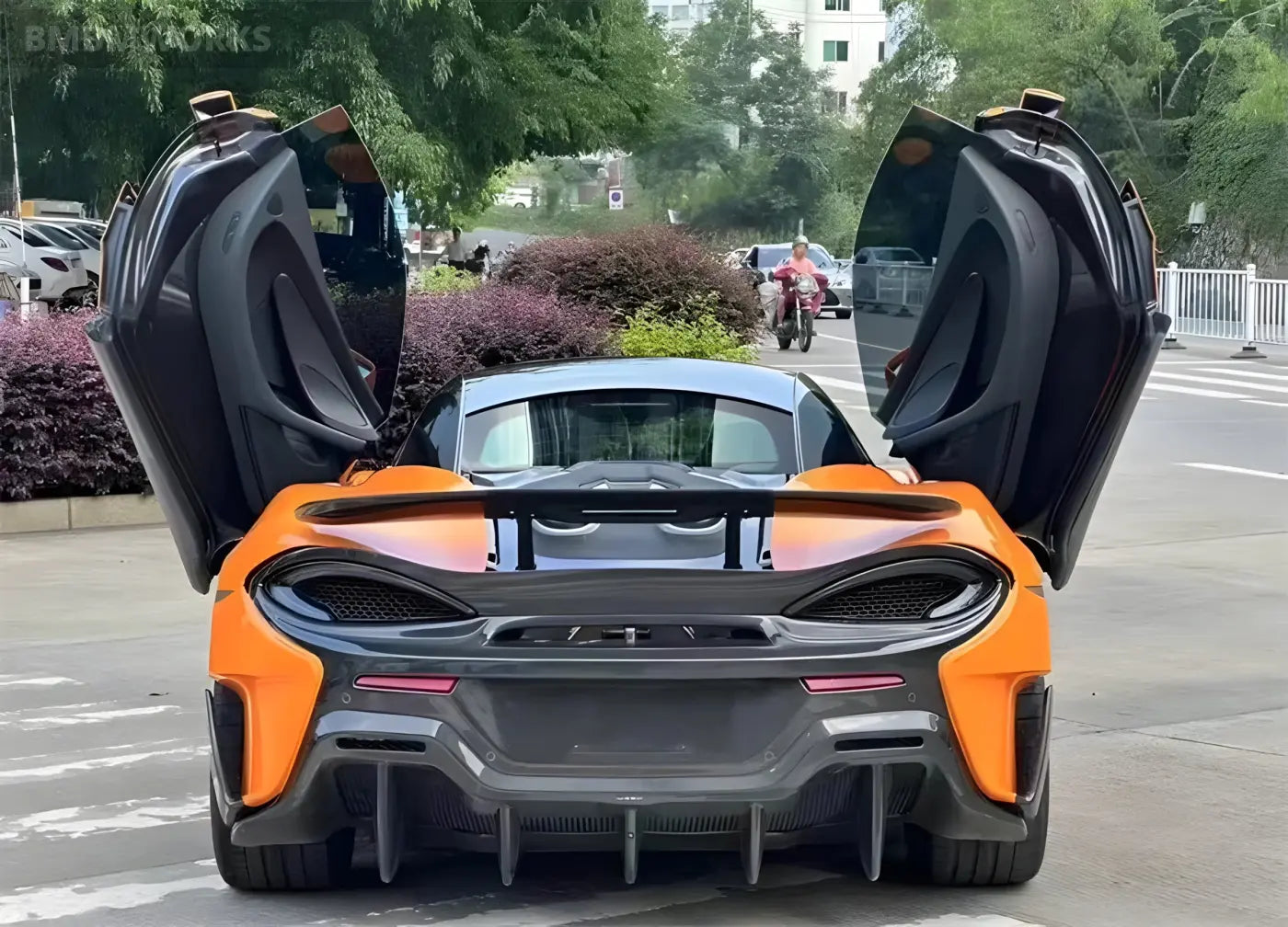 McLaren 540C/570S Carbon Fiber Rear Bumper Body Kit Body Kits & Performance 4