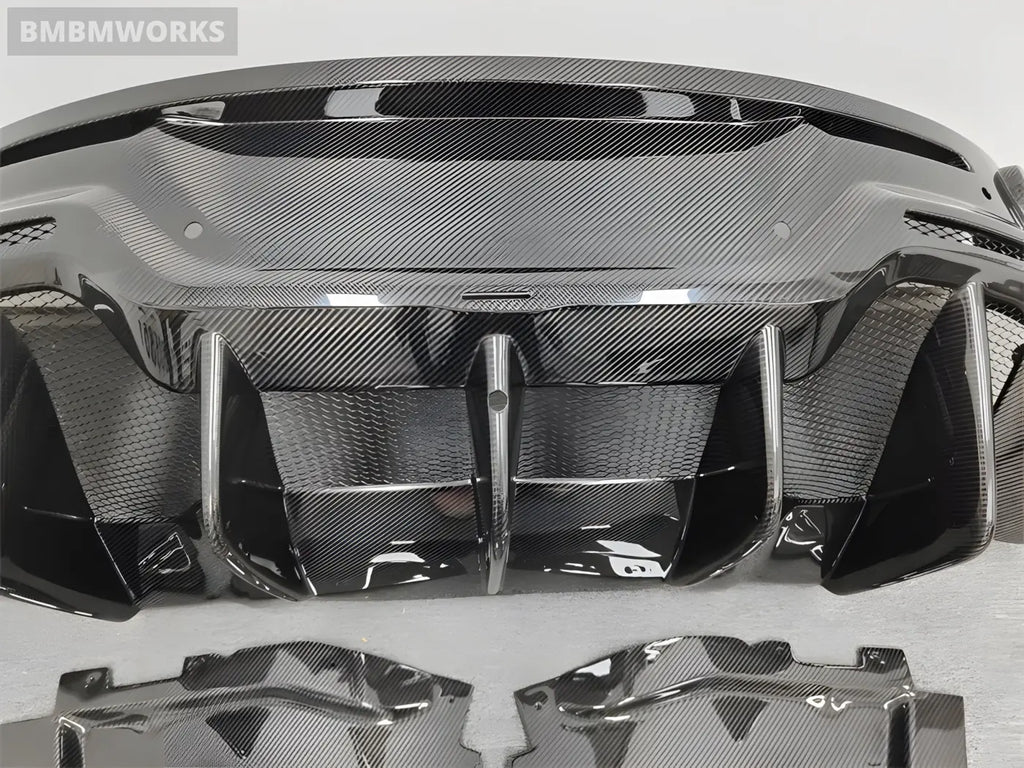 McLaren 540C/570S Carbon Fiber Rear Bumper Body Kit Body Kits & Performance 4