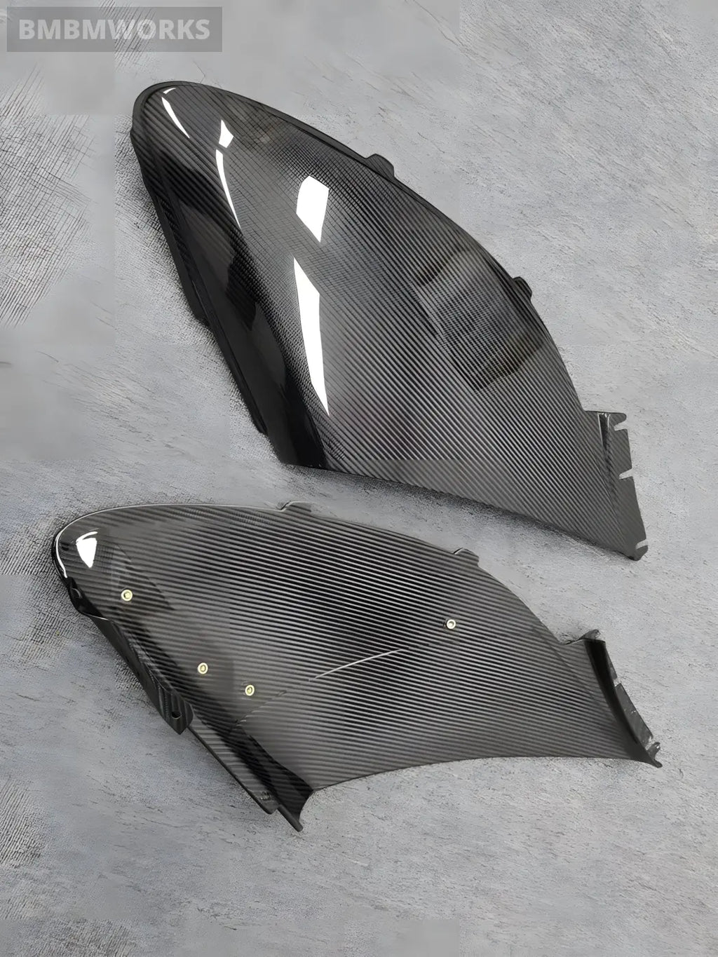 McLaren 650S / 675LT-Style Carbon Fiber Rear Bumper Intake Trim Body Kit Body Kits & Performance 4