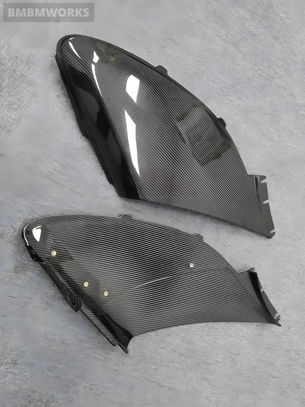 McLaren 650S / 675LT-Style Carbon Fiber Rear Bumper Intake Trim Body Kit Body Kits & Performance 4