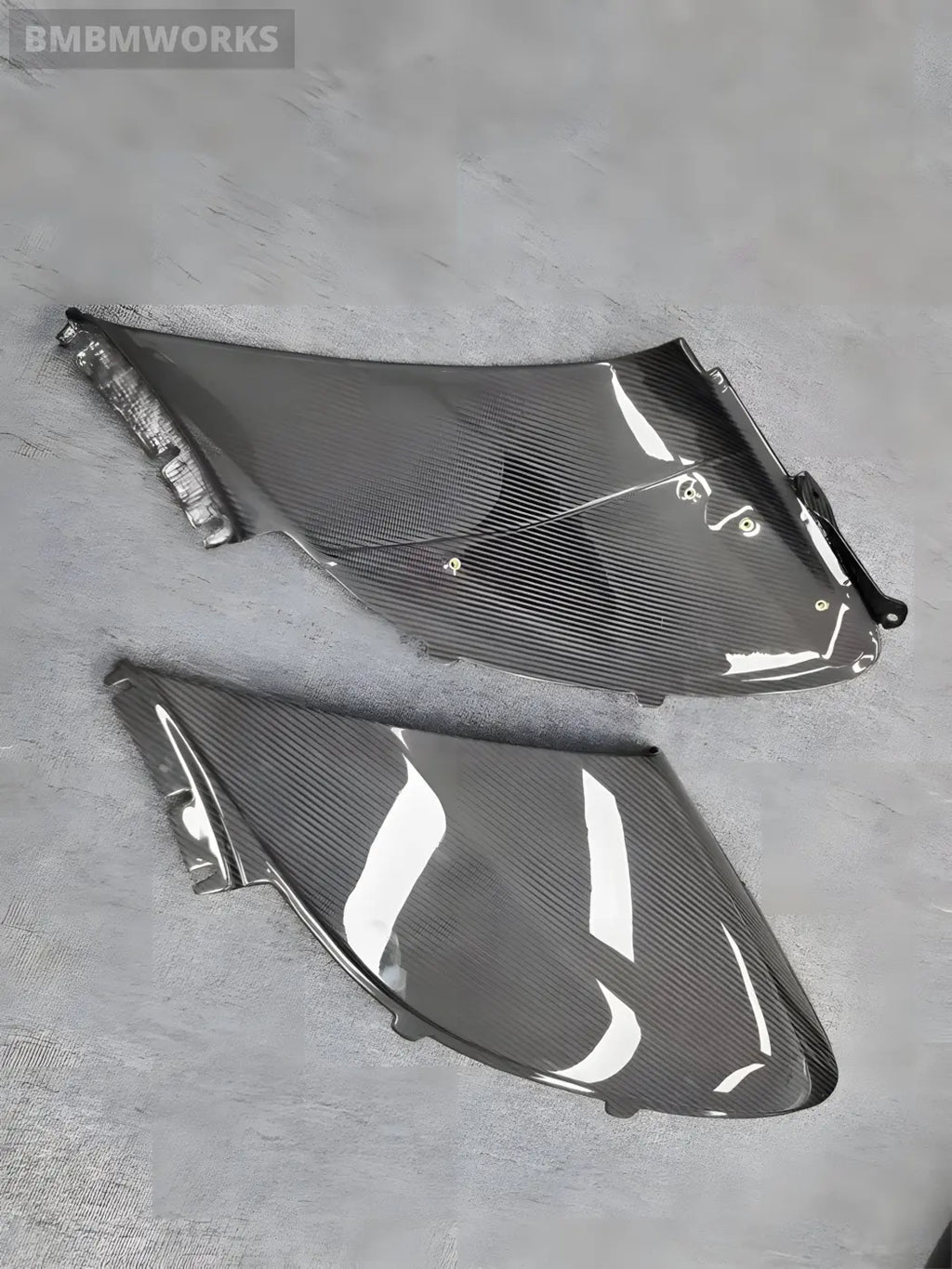 McLaren 650S / 675LT-Style Carbon Fiber Rear Bumper Intake Trim Body Kit Body Kits & Performance 4