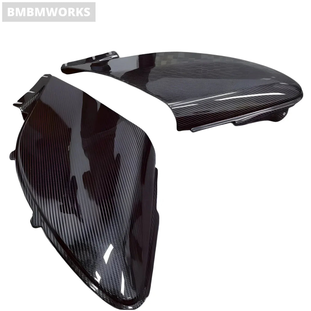 McLaren 650S / 675LT-Style Carbon Fiber Rear Bumper Intake Trim Body Kit Body Kits & Performance 4