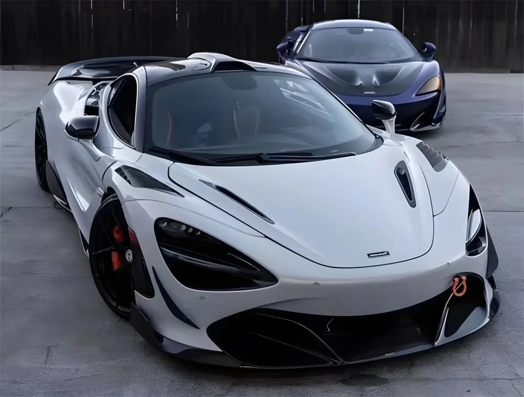 McLaren 720S Carbon Fiber Front Bumper Lip Separator Body Kit Body Kits & Performance 4