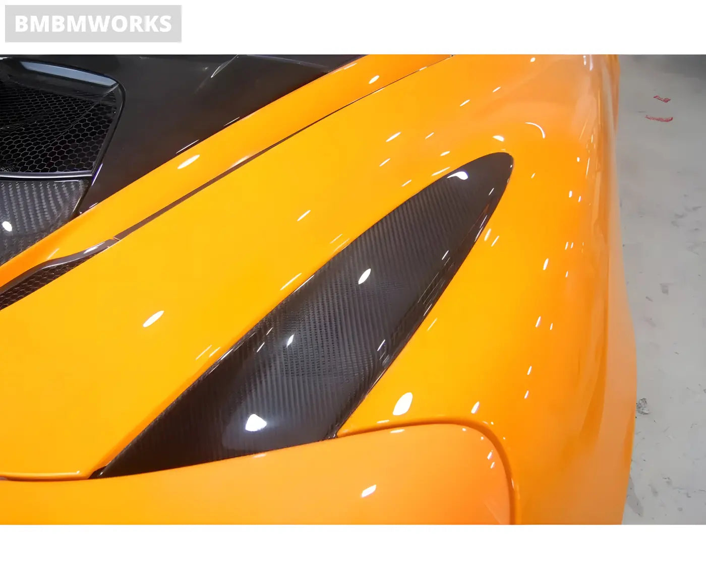 McLaren 720S Carbon Fiber Rear Air Intake Cover Scoop Trim (2018-2023) Body Kits & Performance 4