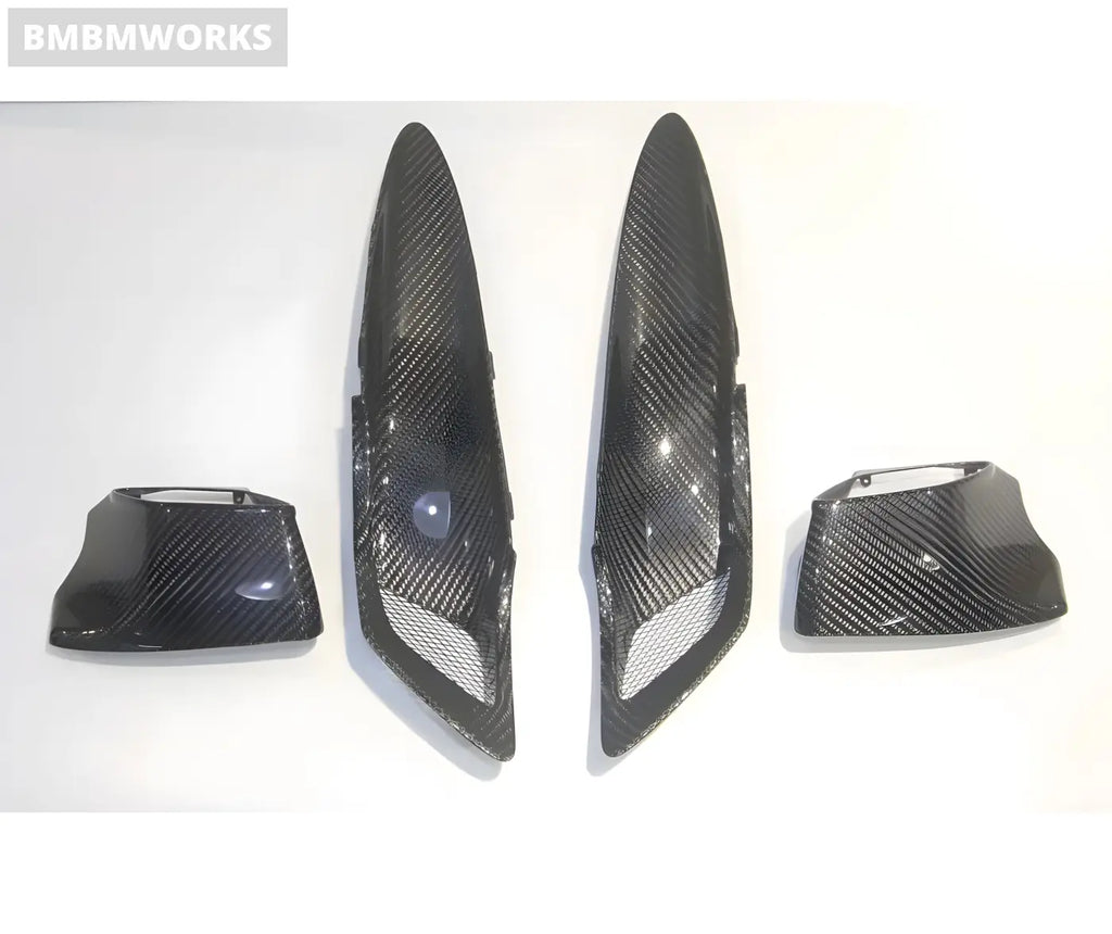 McLaren 720S Carbon Fiber Rear Air Intake Cover Scoop Trim (2018-2023) Body Kits & Performance 4