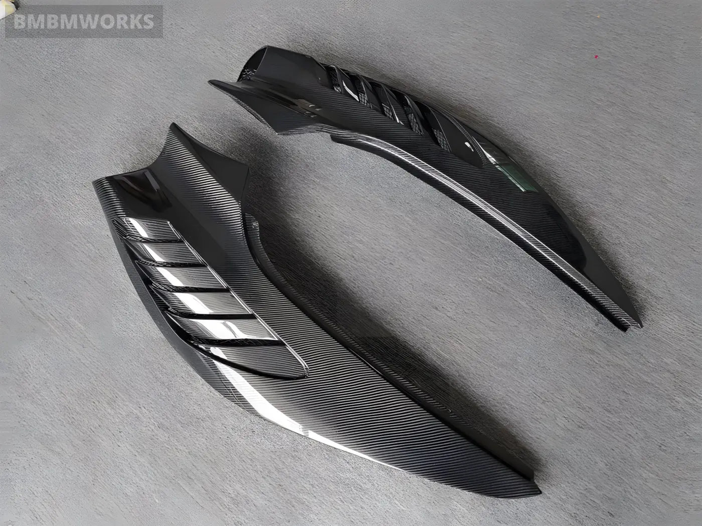 McLaren 720S Carbon Fiber Ventilation Grid Fender Body Kit Body Kits & Performance 4