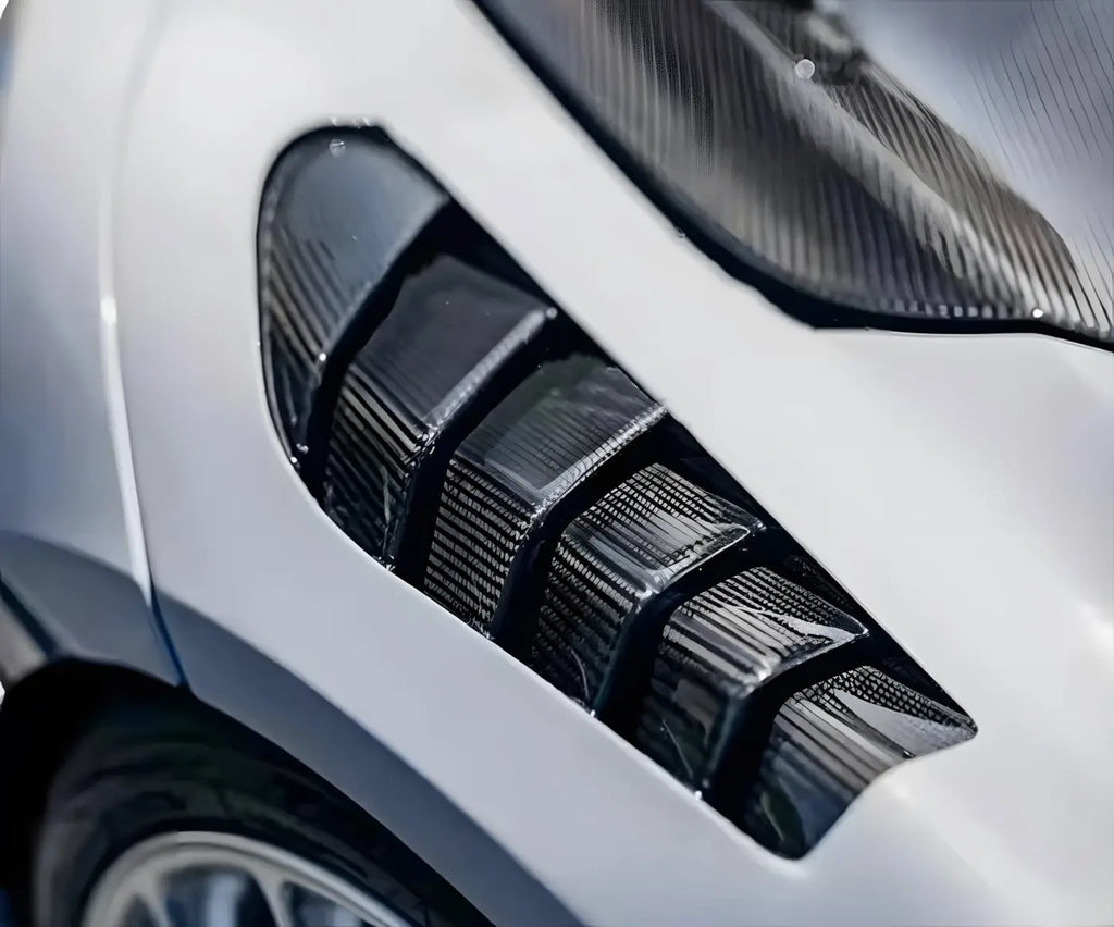 McLaren 720S Carbon Fiber Ventilation Grid Fender Body Kit Body Kits & Performance 4