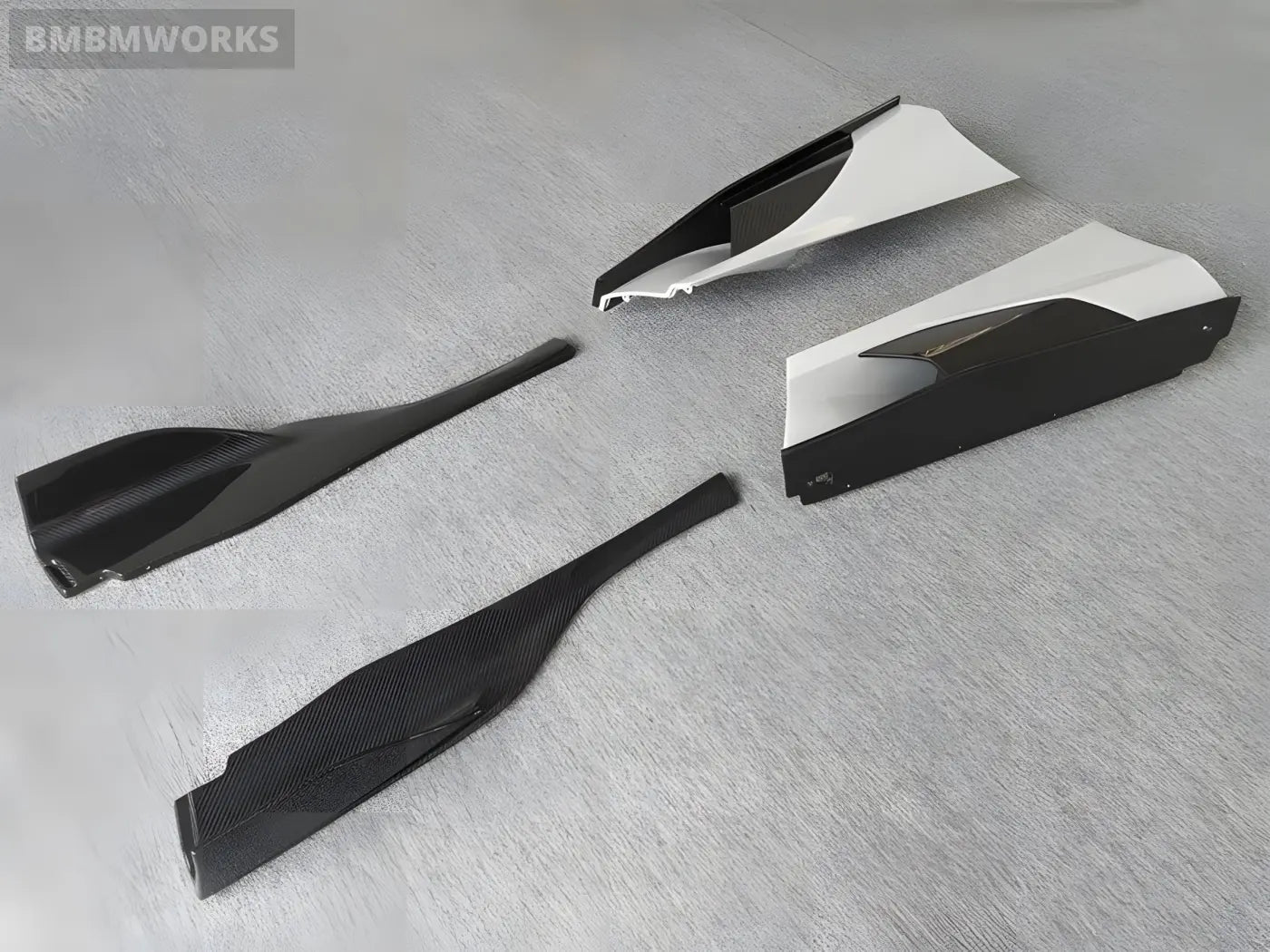 McLaren 720S Semi Carbon Fiber Side Skirts – 765LT Style (2015-2018) Body Kits & Performance 4