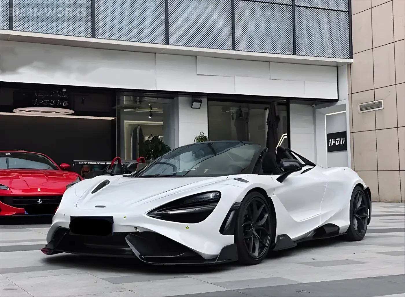 McLaren 720S Semi Carbon Fiber Side Skirts – 765LT Style (2015-2018) Body Kits & Performance 4