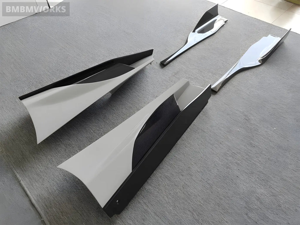 McLaren 720S Semi Carbon Fiber Side Skirts – 765LT Style (2015-2018) Body Kits & Performance 4