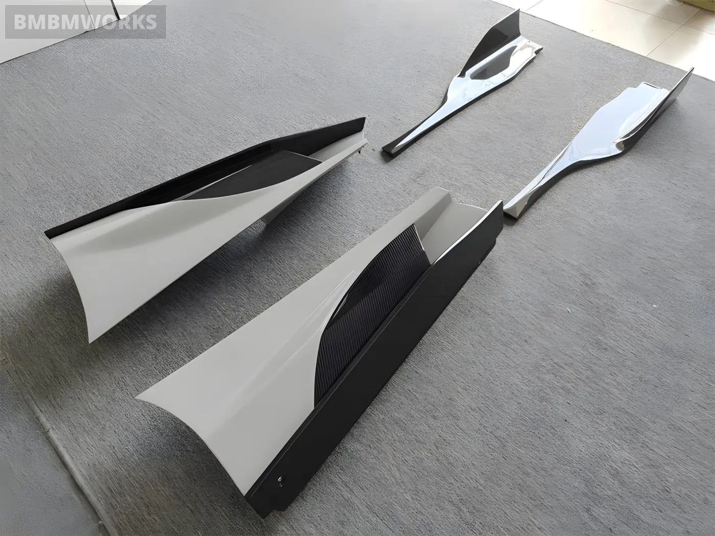 McLaren 720S Semi Carbon Fiber Side Skirts – 765LT Style (2015-2018) Body Kits & Performance 4