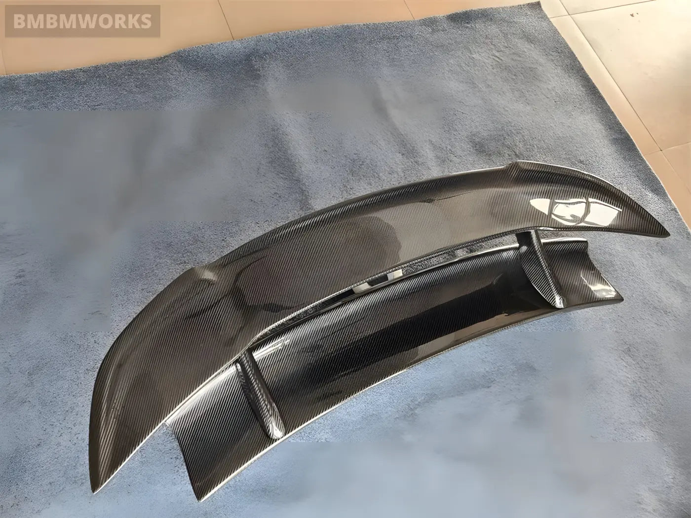 McLaren MP4-12C/650S Carbon Fiber Double-Layer Tail Wing Body Kit Body Kits & Performance 4