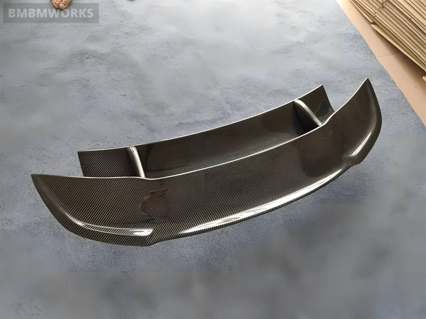 McLaren MP4-12C/650S Carbon Fiber Double-Layer Tail Wing Body Kit Body Kits & Performance 4