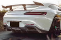 Mercedes AMG GT/GTS Carbon Fiber Double-Layer Rear Spoiler Body Kit Body Kits & Performance 4
