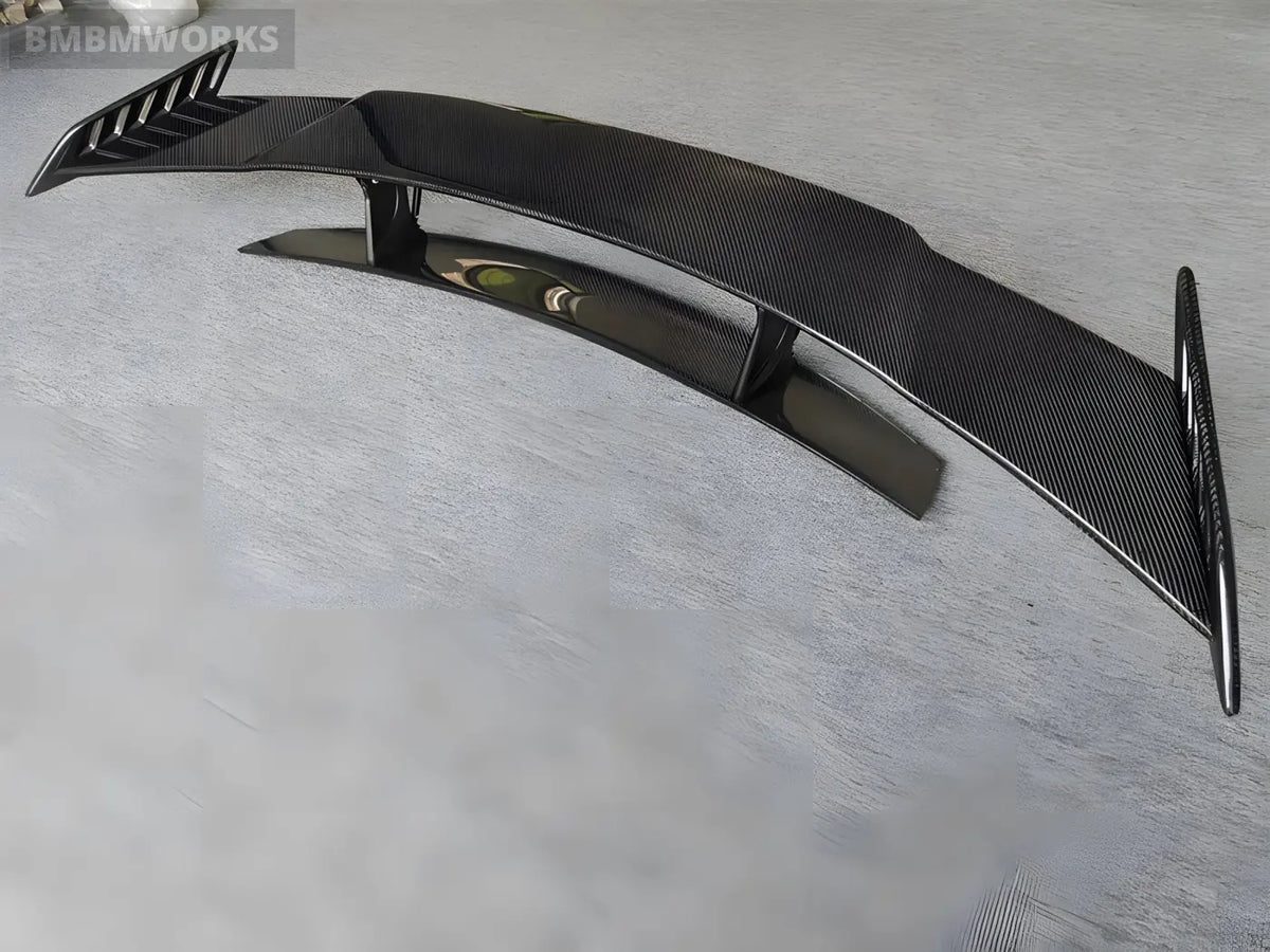 Mercedes AMG GT/GTS Carbon Fiber Double-Layer Rear Spoiler Body Kit Body Kits & Performance 4