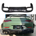 Mercedes-Benz AMG GT GT50 GT53 GT63 Carbon Fiber Rear Bumper Diffuser Rear Splitters Spoiler Back Lip Body Kit Body
