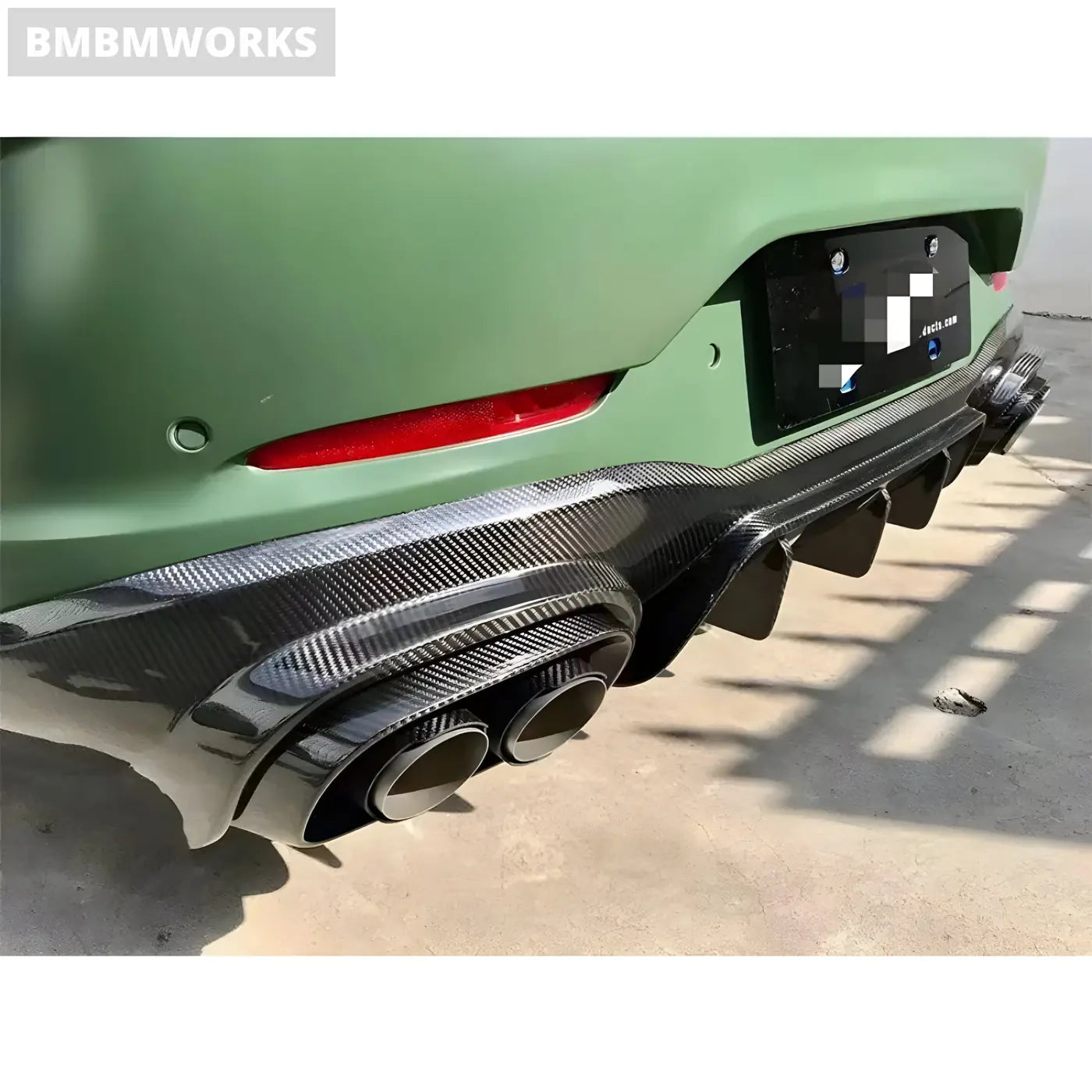 Mercedes-Benz AMG GT GT50 GT53 GT63 Carbon Fiber Rear Bumper Diffuser Rear Splitters Spoiler Back Lip Body Kit Body