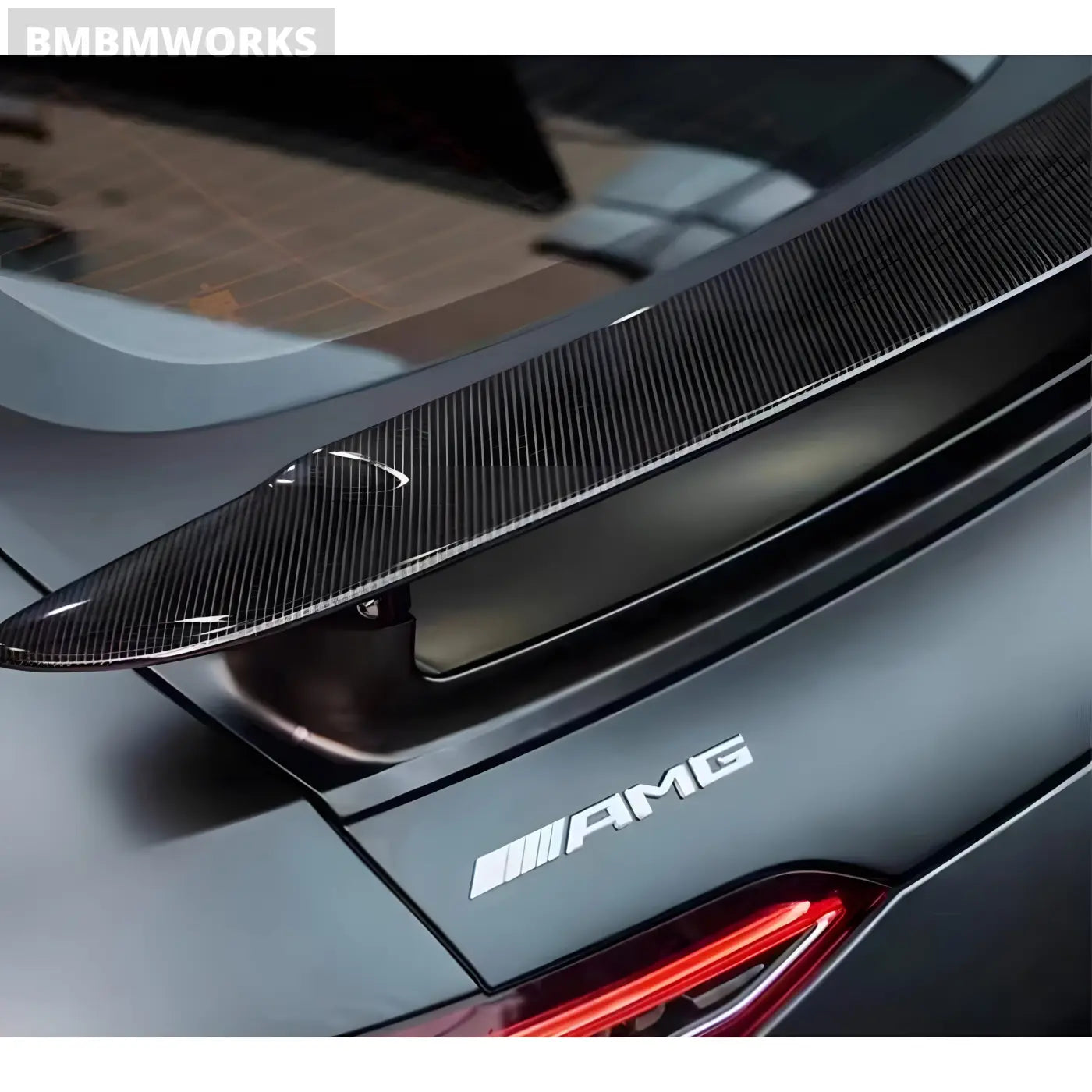 Mercedes-Benz AMG GT GT50/GT53/GT63 Forged Carbon Fiber Rear Trunk Spoiler Body Kits & Performance