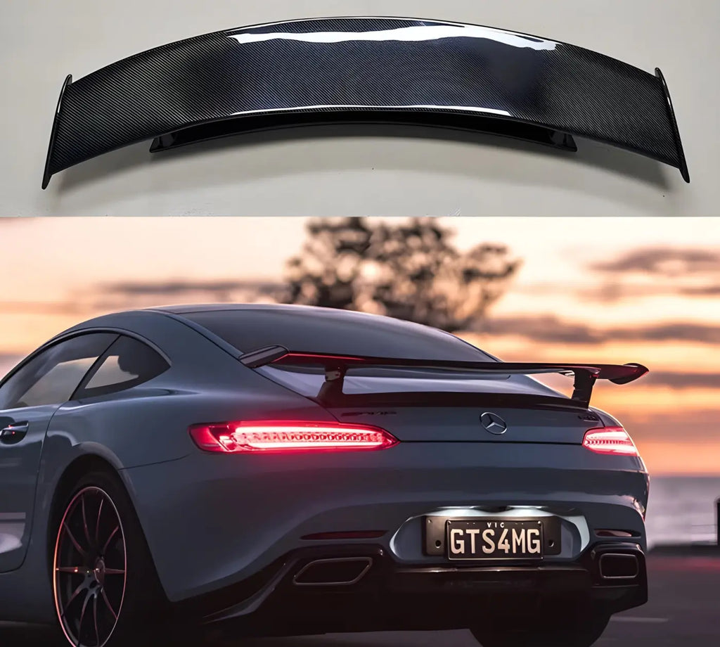 Mercedes-Benz AMG GT/GTS/GTR Carbon Fiber Rear Wing Lip Spoiler (2015-2018) Body Kits & Performance 4