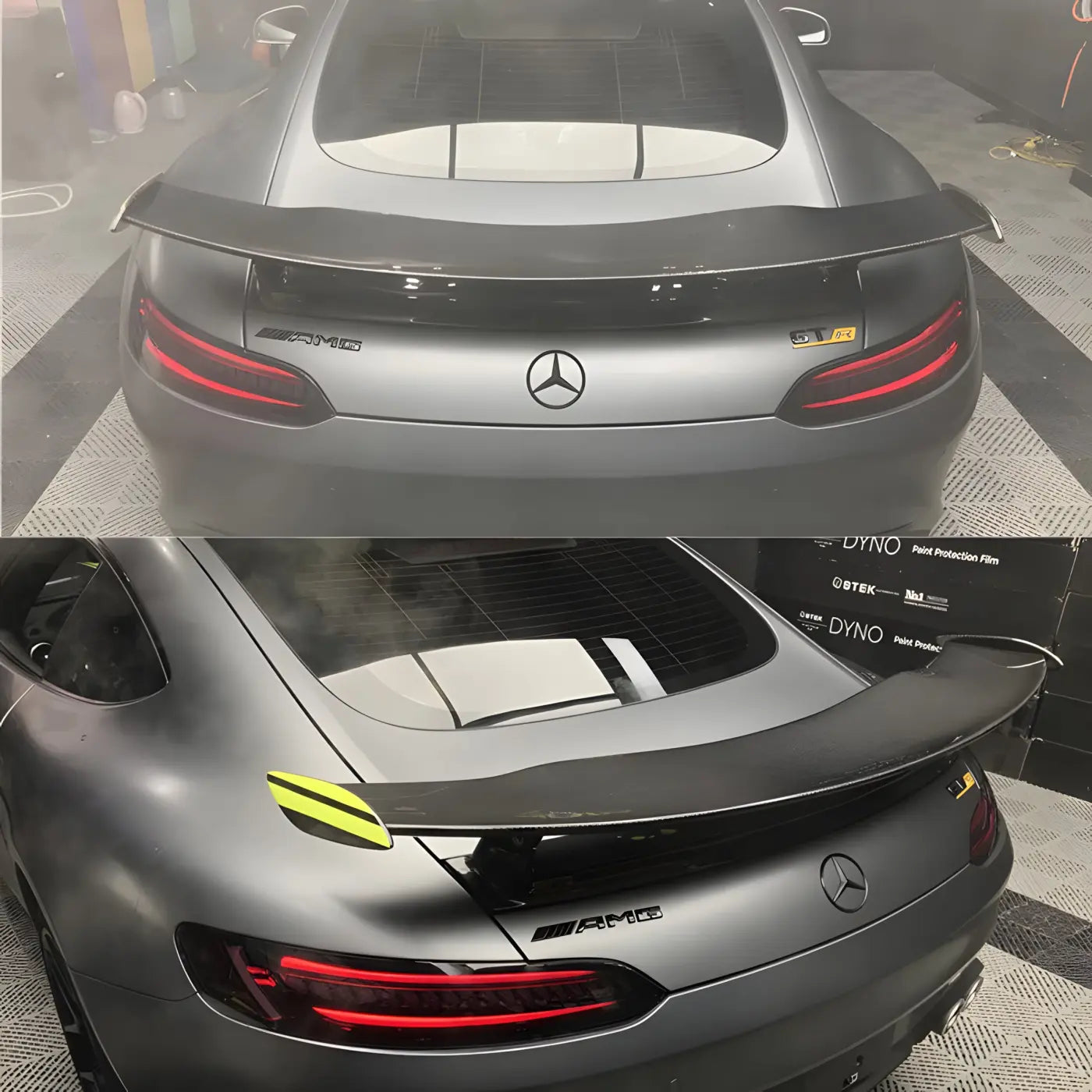 Mercedes-Benz AMG GT GTS GTR Carbon Fiber Spoiler Wing Lip Spoiler (2015-2018) Body Kits & Performance 2