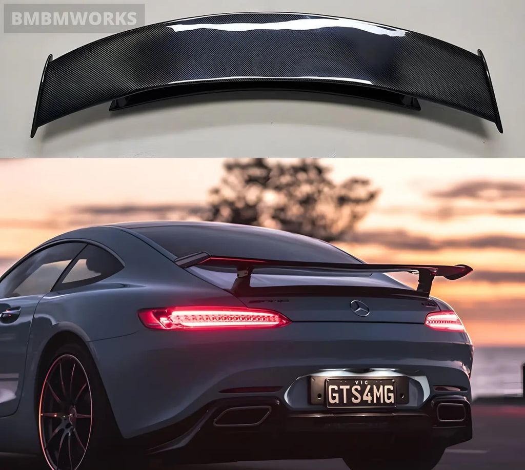 Mercedes-Benz AMG GT GTS GTR Carbon Fiber Spoiler Wing Lip Spoiler (2015-2018) Body Kits & Performance 2