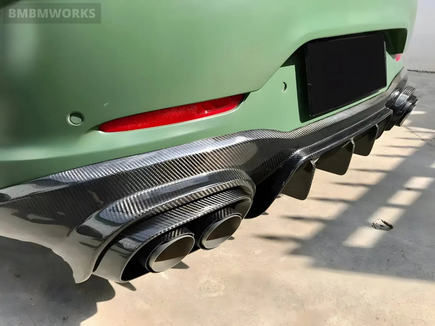 Mercedes-Benz AMG GT50/GT53 Carbon Fiber Rear Bumper Diffuser Body Kit (2019–Present) Body Kits & Performance 2