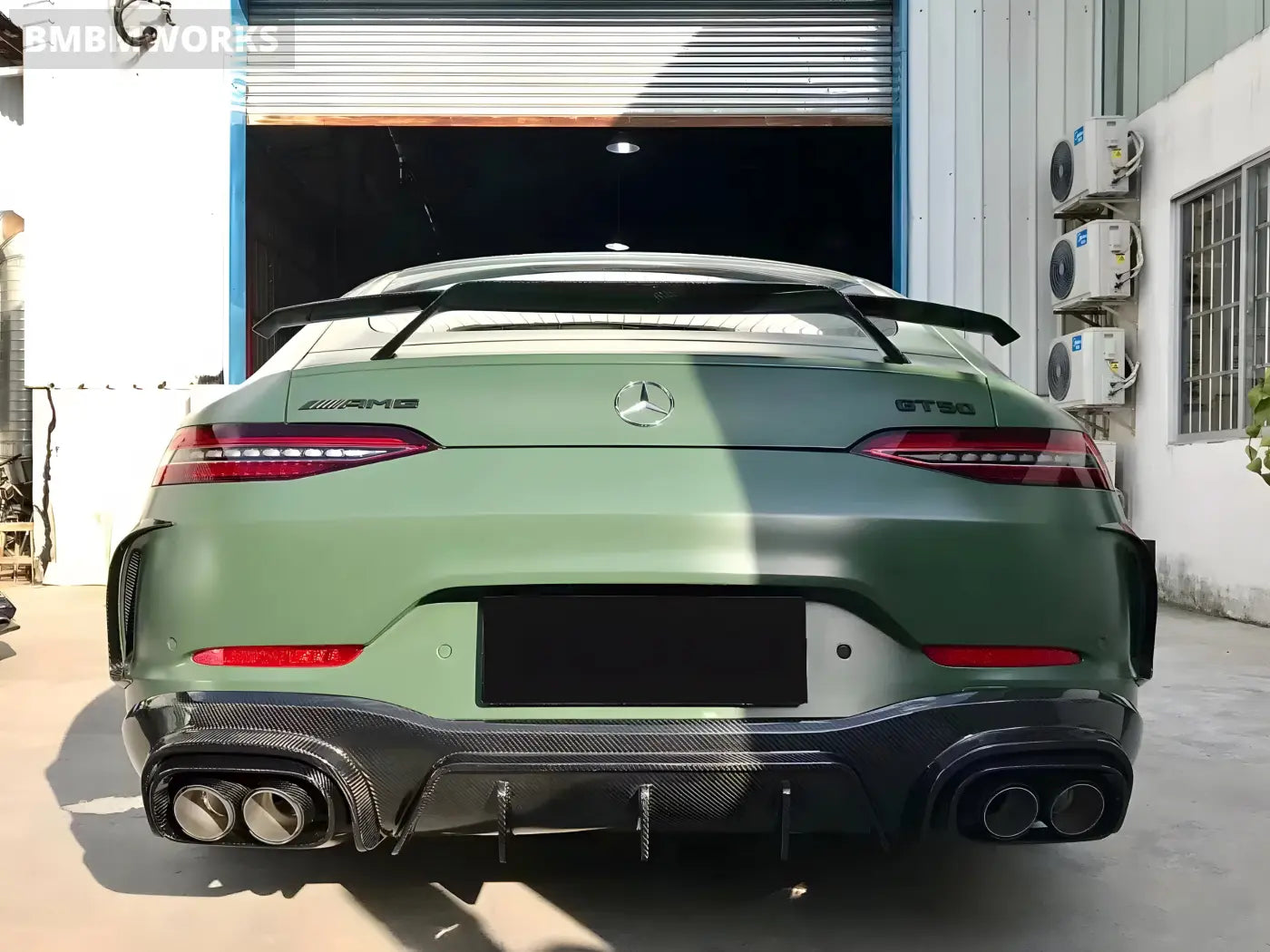 Mercedes-Benz AMG GT50/GT53 Carbon Fiber Rear Bumper Diffuser Body Kit (2019–Present) Body Kits & Performance 2