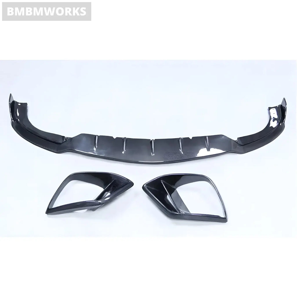 Mercedes-Benz AMG GT63/GT63S Carbon Fiber Front Bumper Lip Spoiler with Air Vent (2019-2023) Body Kits & Performance 4