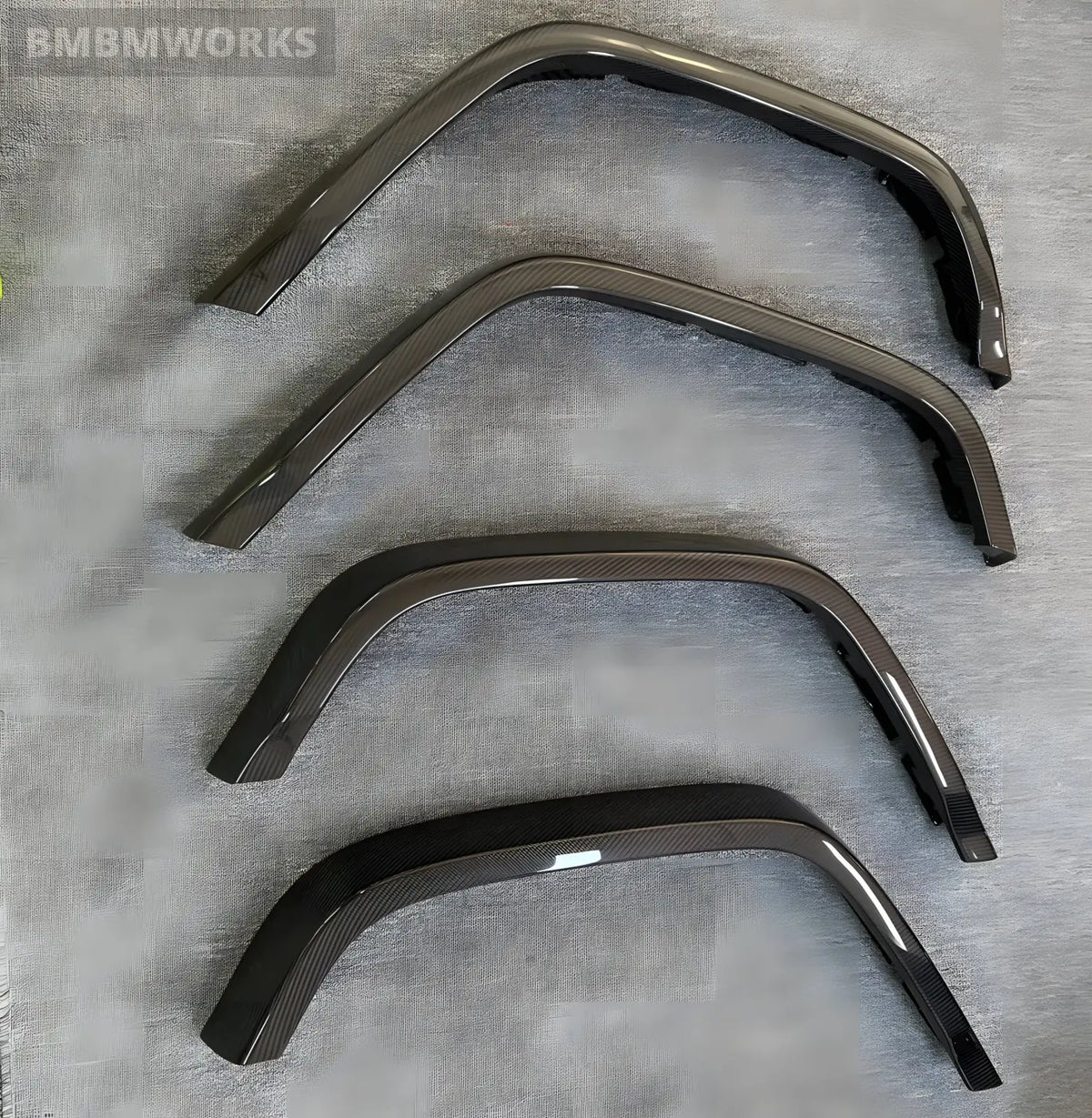 Mercedes-Benz G-Class W464 G63 AMG Carbon Fiber Tire Fender Flares (4-Piece Set 2019-2023) Body Kits & Performance 4