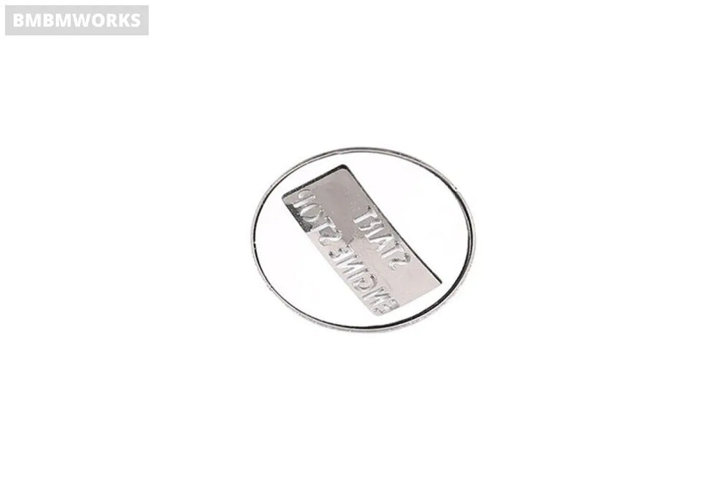 Metal Engine Start Stop Button Land Rover Range Sport L320 2010-13 Silver