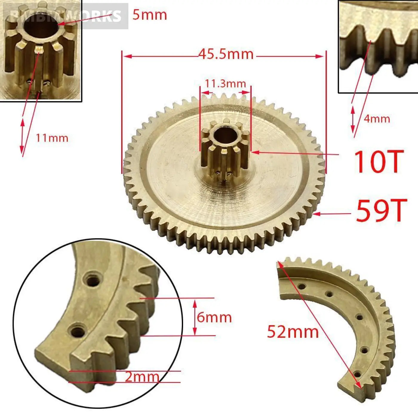 Metal Throttle Body Actuator Gear Kit Audi Ford Skoda Vw Tdi Crtd