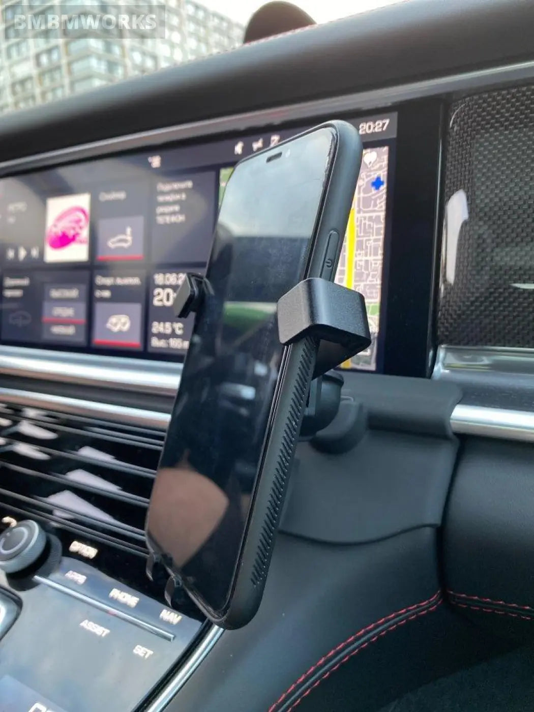 Mobile Phone Holder Stand Bracket Porsche Panamera 971 2017 2018 2019 2020 2021