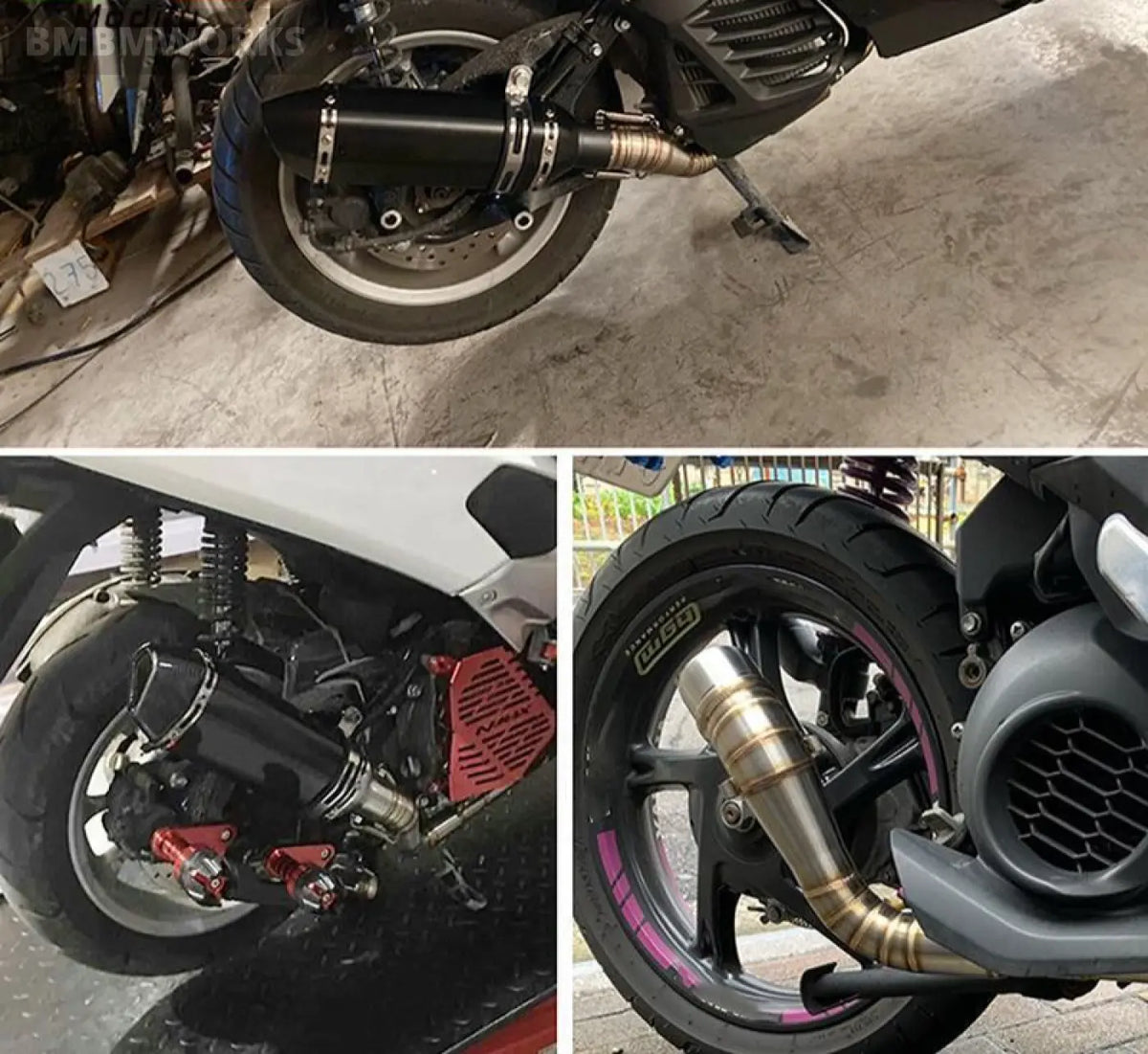 Motorcycle Modify Muffler Front Link Pipe Yamaha Nmax125 Nmax155 155 15